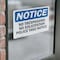 Signmission No Trespassing No Soliciting Police Take Notice OSHA Notice Sign, Vinyl Decal, 14in W x 10in L, 2PK OS-2PACK-NS-D-1014-L-14941 - alternate 3